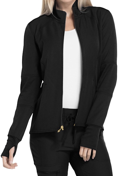 Black Fleece Jacket | Scrubs & Beyond