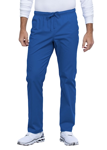 Cherokee Workwear Low Rise Drawstring Cargo Scrub Pants