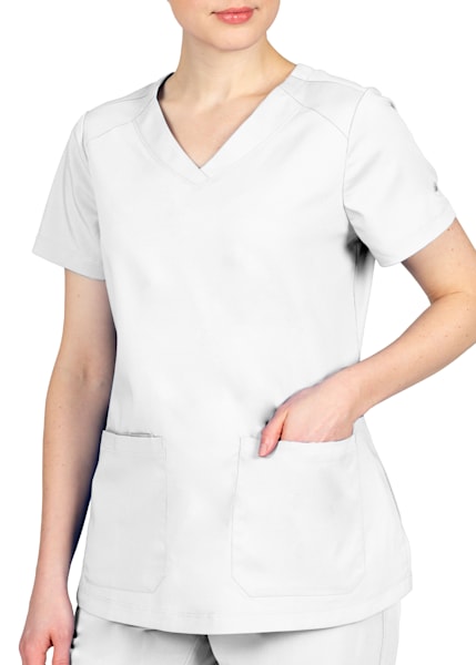 HH Works Monica 4 Pocket V-Neck Scrub Top