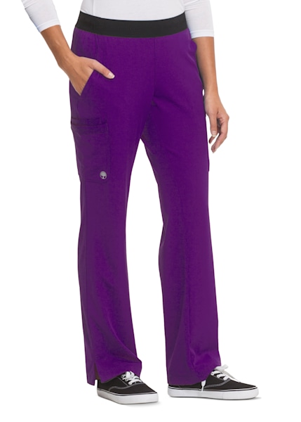 HH Works Rachel 6 Pocket Straight Leg Yoga Waist Scrub Pant