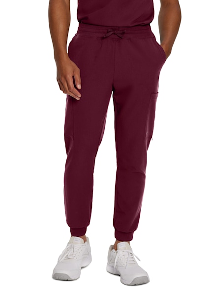 10-Pocket Rib Waistband Cargo Jogger