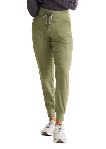 Cosmo 6-Pocket Elastic Waistband Cargo Pant