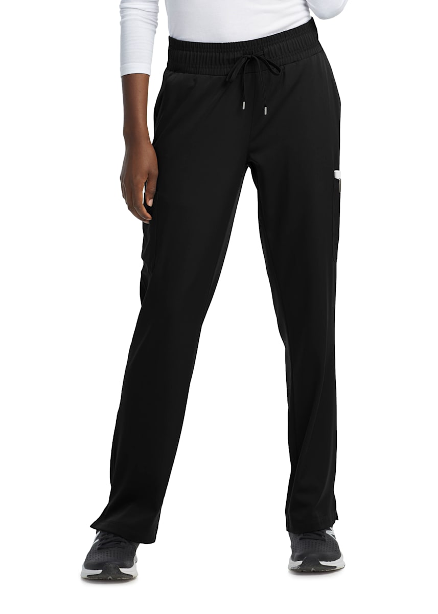 Landau Essentials Classic Relaxed Fit Scrub Pants