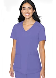 Med Couture Insight 1-Pocket Tuck-In Scrub Top, Scrubs & Beyond