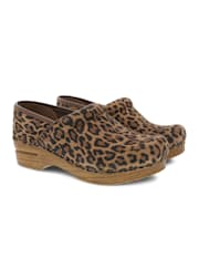 Dansko leopard sales print clogs