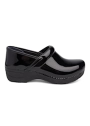 Black patent dansko clogs sales