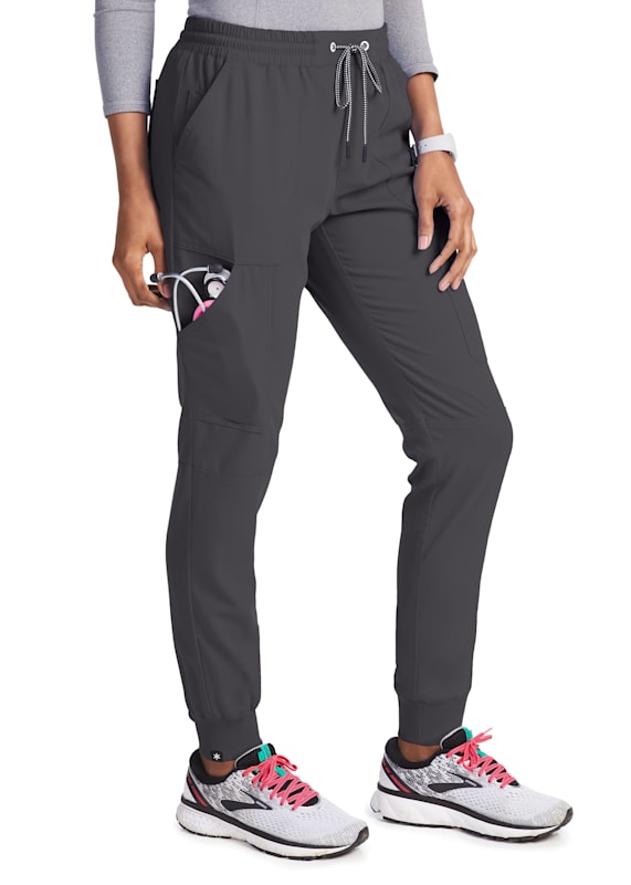 Beyond Scrubs Happiness Joy 6 Pocket Jogger Scrub Pants