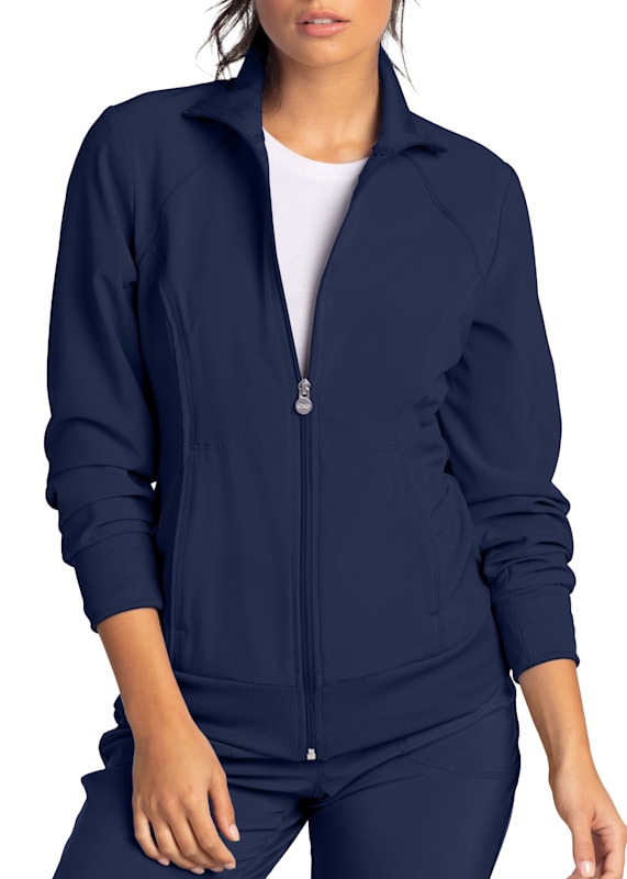 Zip front jacket women's clearance