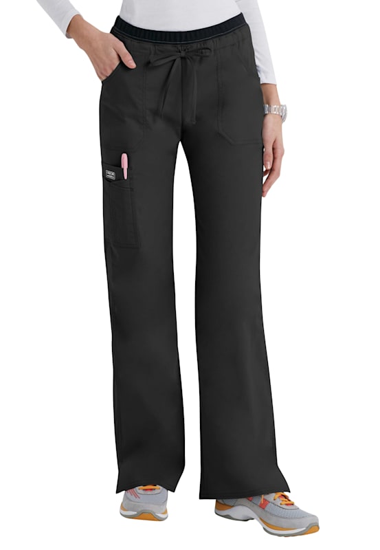 Core Stretch by Cherokee Workwear Women's Elastic Waist Scrub Pant