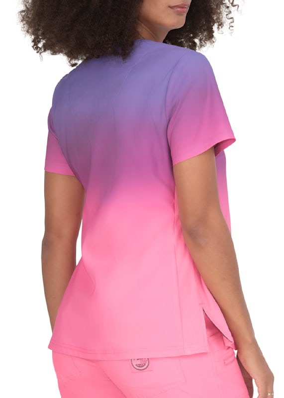 Koi lite reform ombre scrub top sale