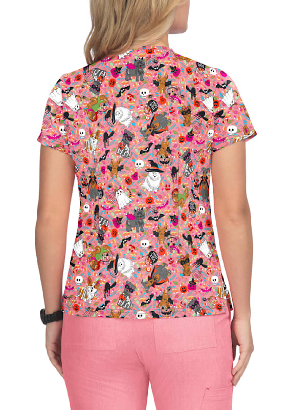 Koi halloween scrub top on sale