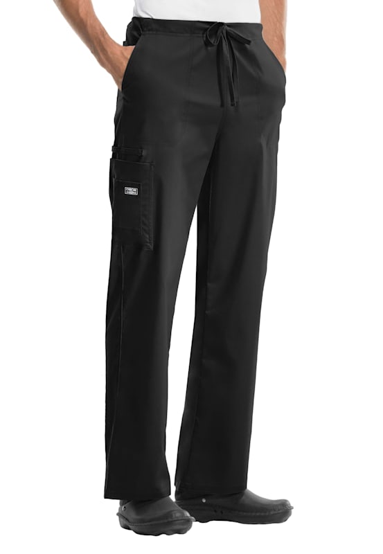 Cherokee Workwear Unisex Drawstring Cargo Scrub Pants