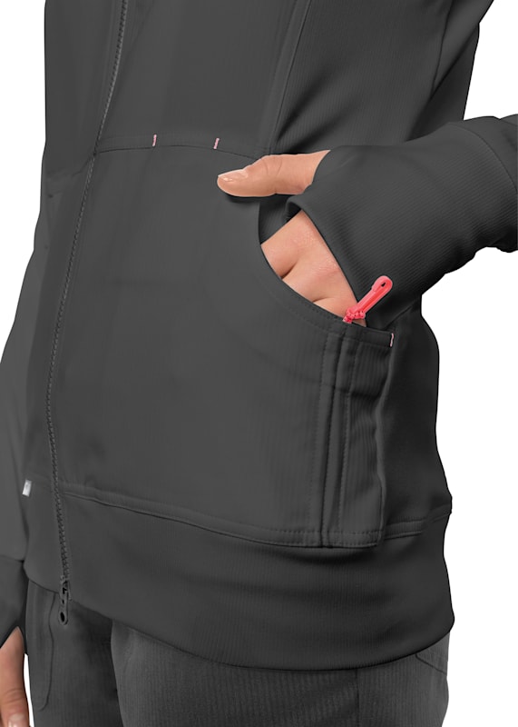 Koi Lite Clarity Ribbed Panel Scrub Jackets Scrubs Beyond