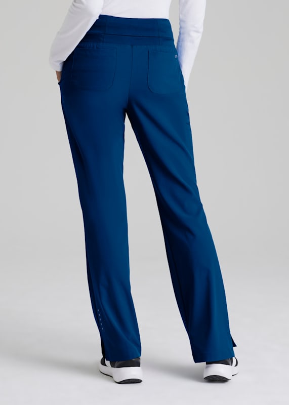 Barco one knit waistband 5 pocket scrub pants top