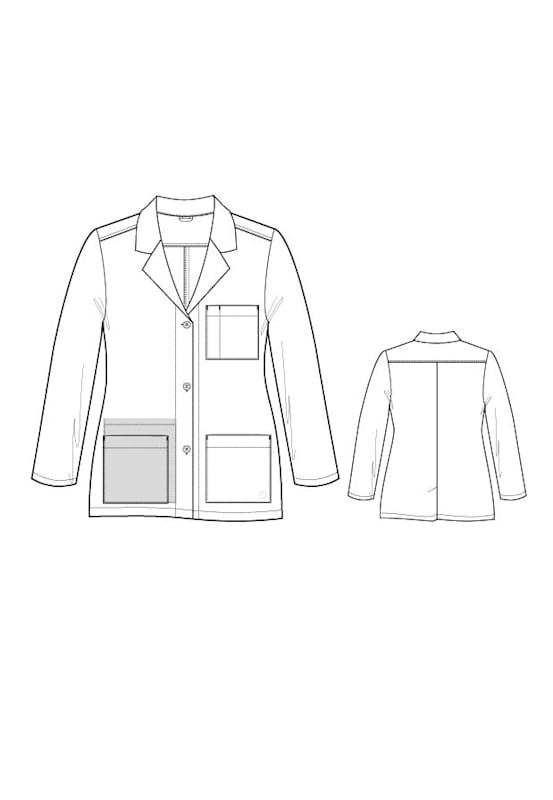 Wonderlab lab coat top