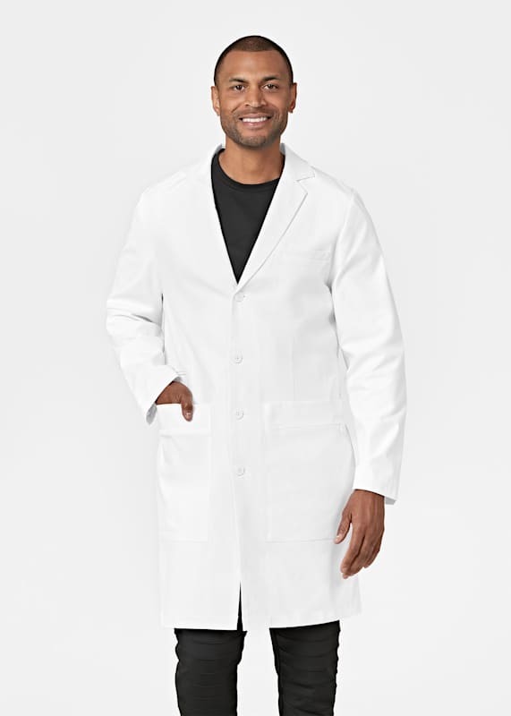 Wonderwink white lab coat hot sale