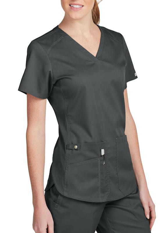 Skechers Vitality V-Neck Scrub Top, Stretch Scrubs