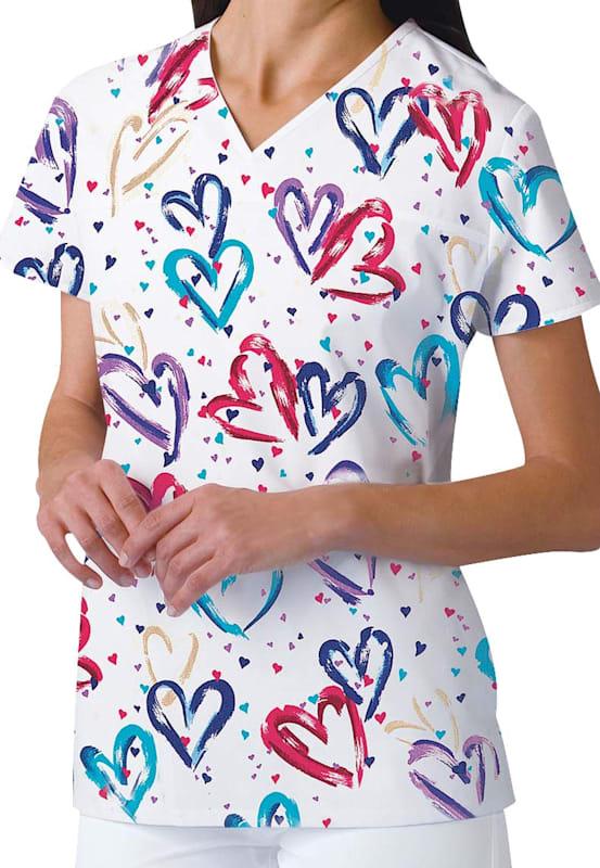 Cherokee hq 2025 scrub tops