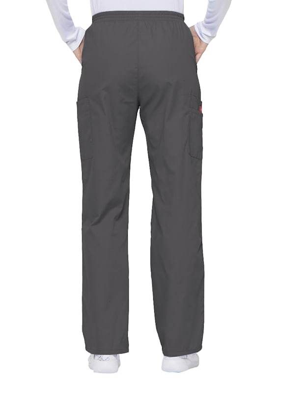 Dickies EDS Signature Women's Elastic Waist Cargo Scrub Pants-86106