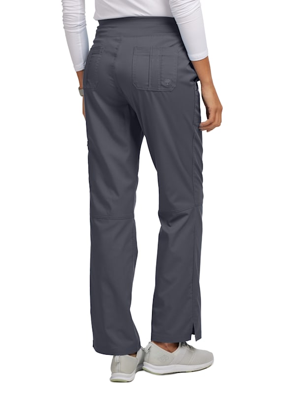 Healing Hands Tori Yoga Scrub Pant 9133 in Galaxy, Heather Grey