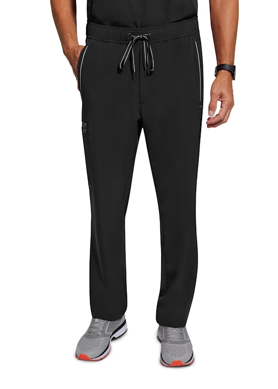 Jogging pants with zipper sale fly