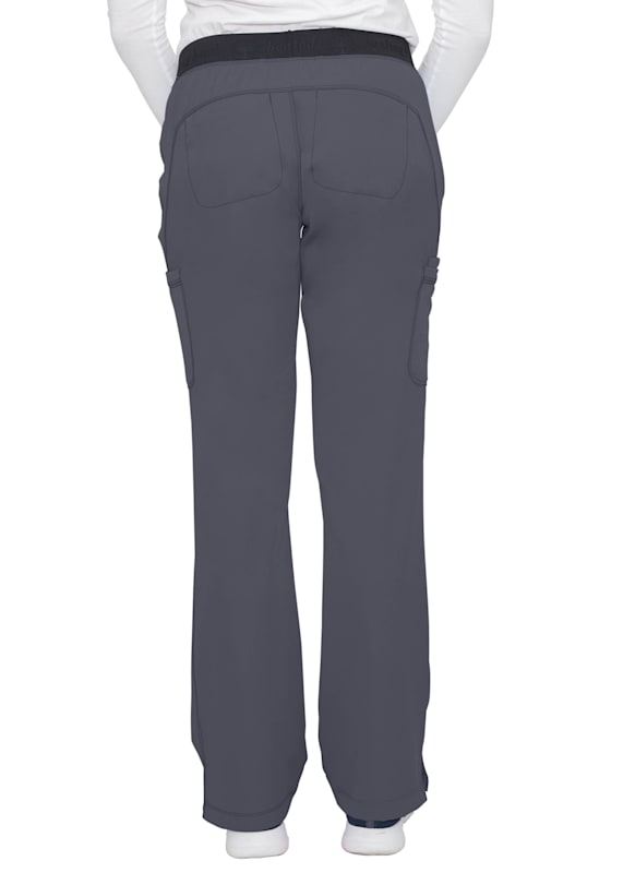 HH Works by Healing Hands Women's Rebecca Drawstring Flare Scrub Pant