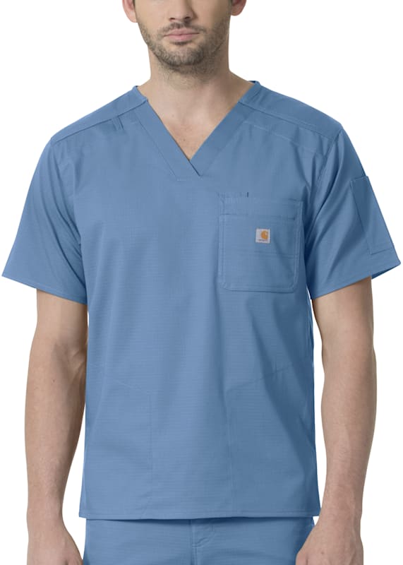 Carhartt RipStop Rugged Flex Men s Slim Fit 6 Pocket Scrub Top