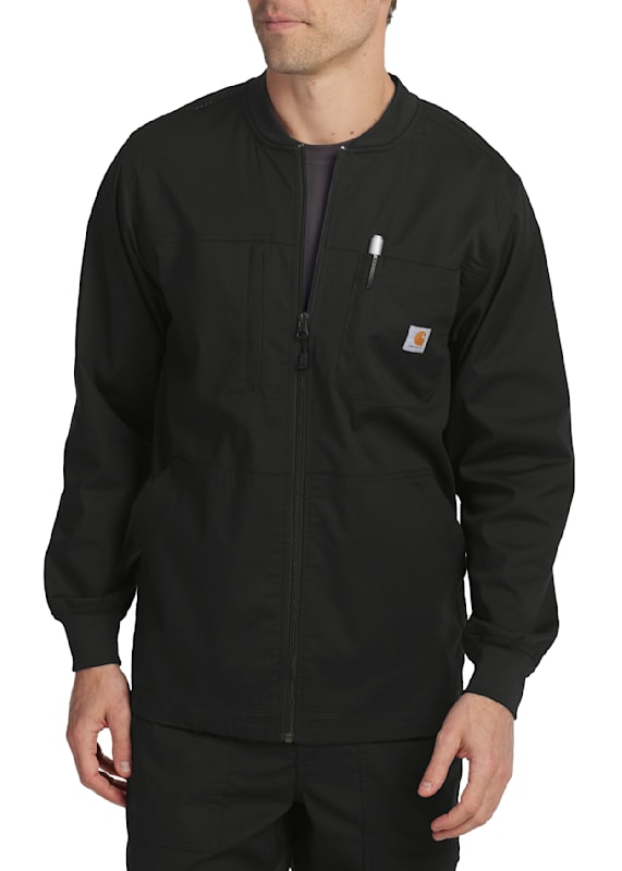 Carhartt Ripstop Rugged Flex Men s Utility Warm Up Jacket Scrubs