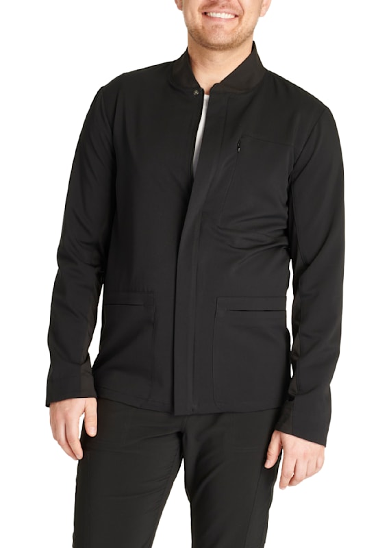 3-Pocket Zip-Front Jacket