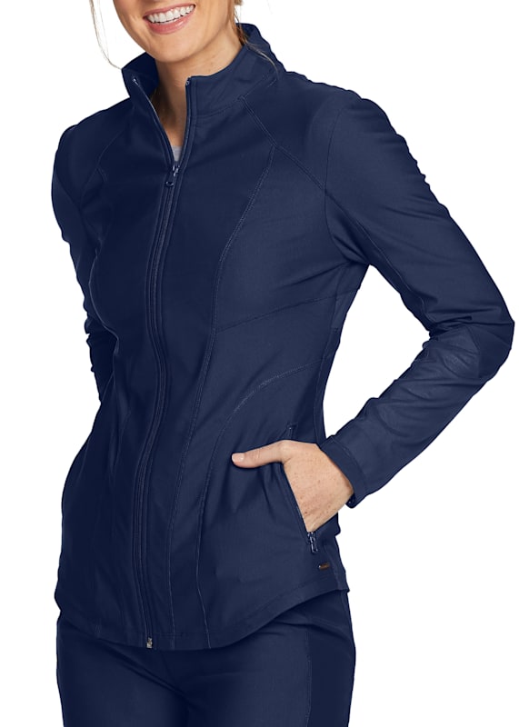 Scrub jacket with hood hotsell