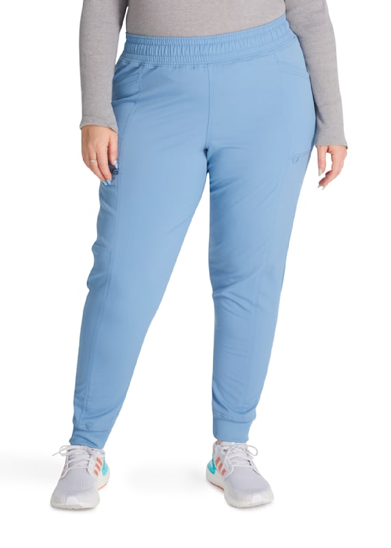 High Waisted Scrub Pants for Women with 5 Pockets Drawstring Jogger Pants  for Medical Students