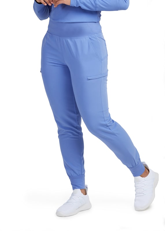 Whitecross WB410 Jogger Pants With Jersey Knit Scrub Petite Pant For Women