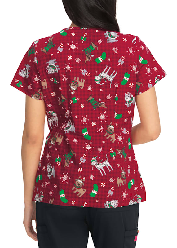 Betsey johnson 2025 scrub tops