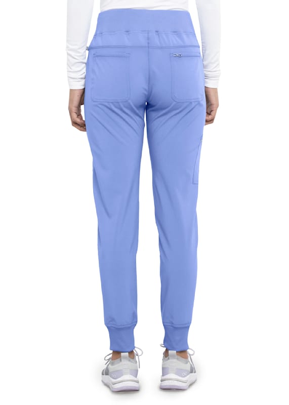 Cherokee Infinity Pant - Mid Rise Zipper Scrub Jogger – Lasalle Uniform