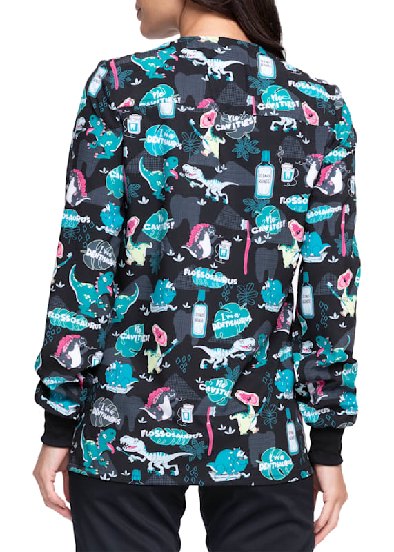 Cheap printed shop scrub jackets