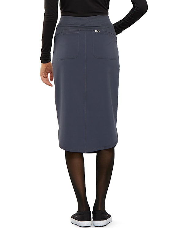 Drawstring online scrub skirt