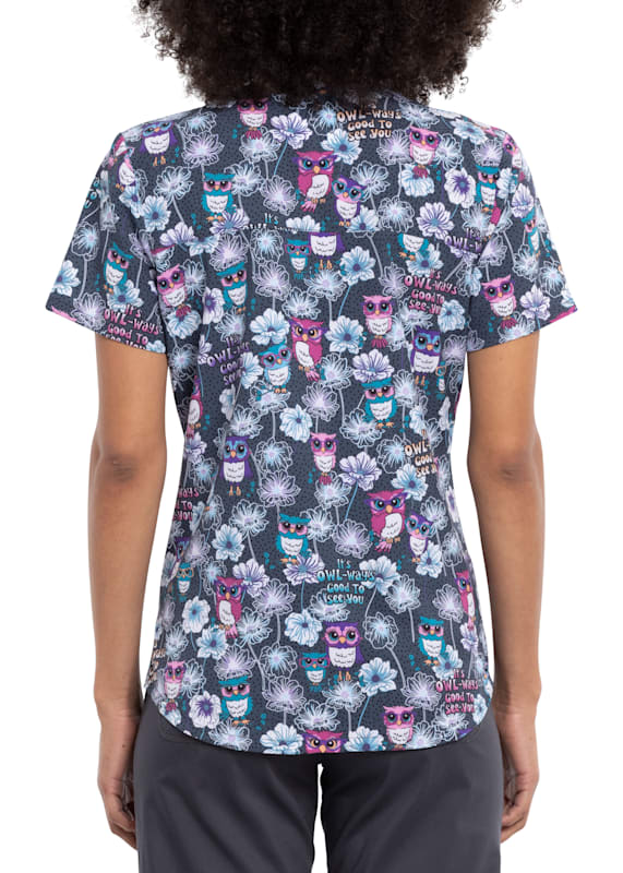 Owl 2025 scrub tops