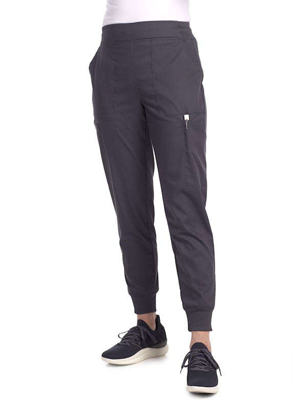 Landau ProFlex Women's 7-Pocket Elastic Drawstring Jogger Pant