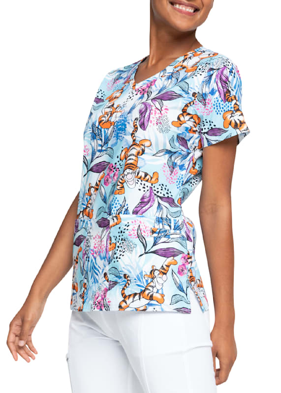 Tigger scrub top top