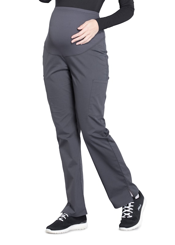 W123 Maternity Jogger Scrub Pant - Black