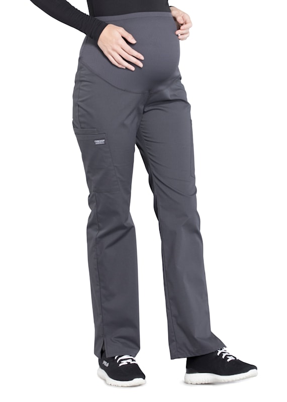 Cherokee Workwear Professionals Maternity Straight Leg Scrub Pants