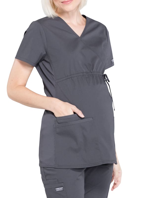 Workwear Short Sleeve Scrub Top - Kmart