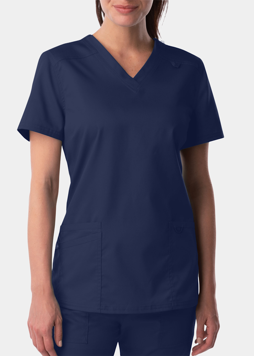 3-Pocket V-Neck Top