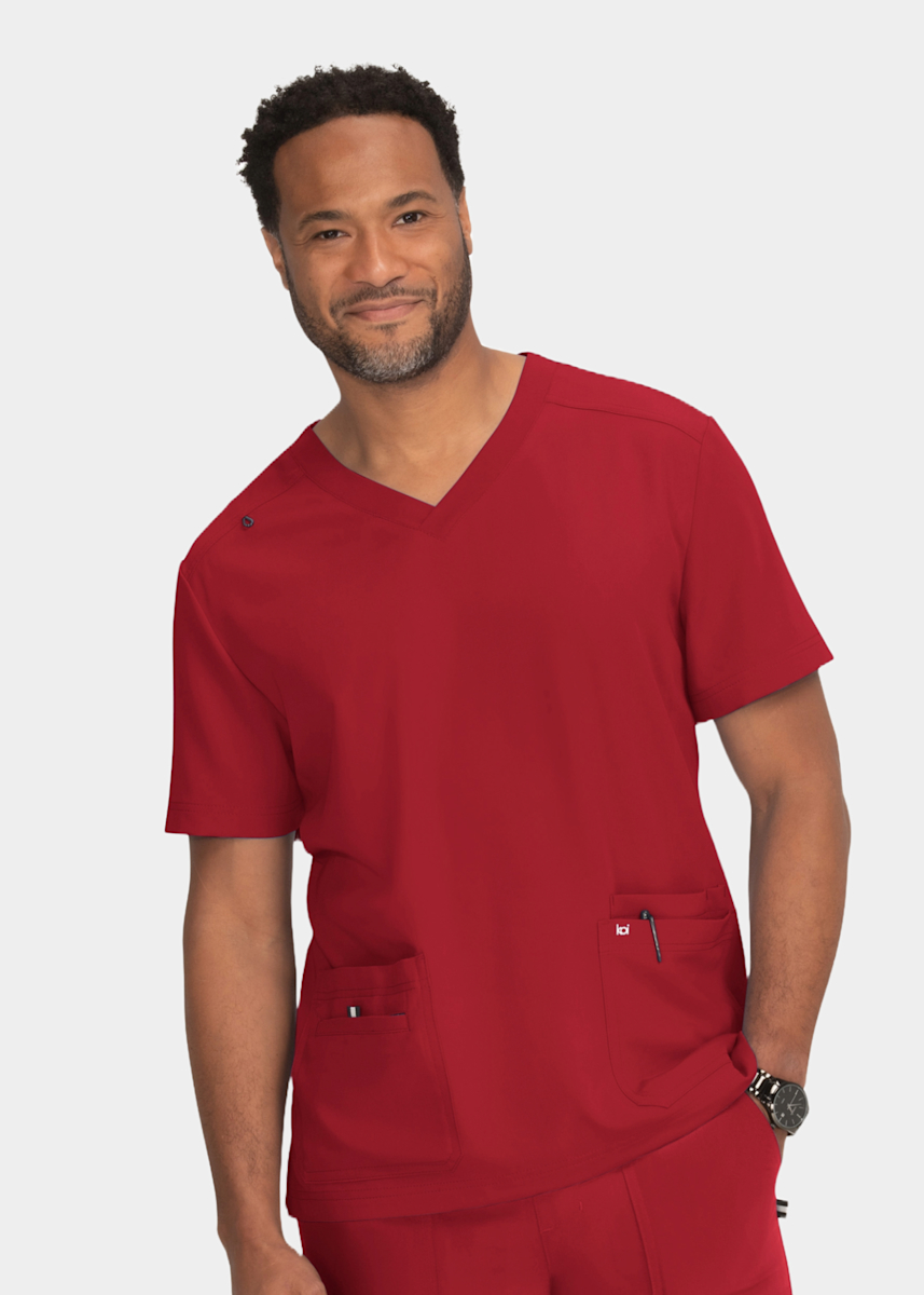 Free To Be 4-Pocket Men's V-Neck Top