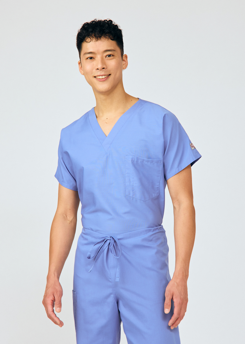 12-Pack 1-Pocket V-Neck Unisex Top
