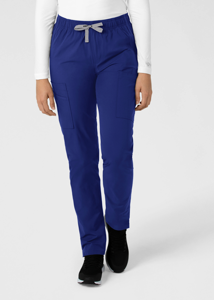 9-Pocket Elastic Waistband Cargo Pant