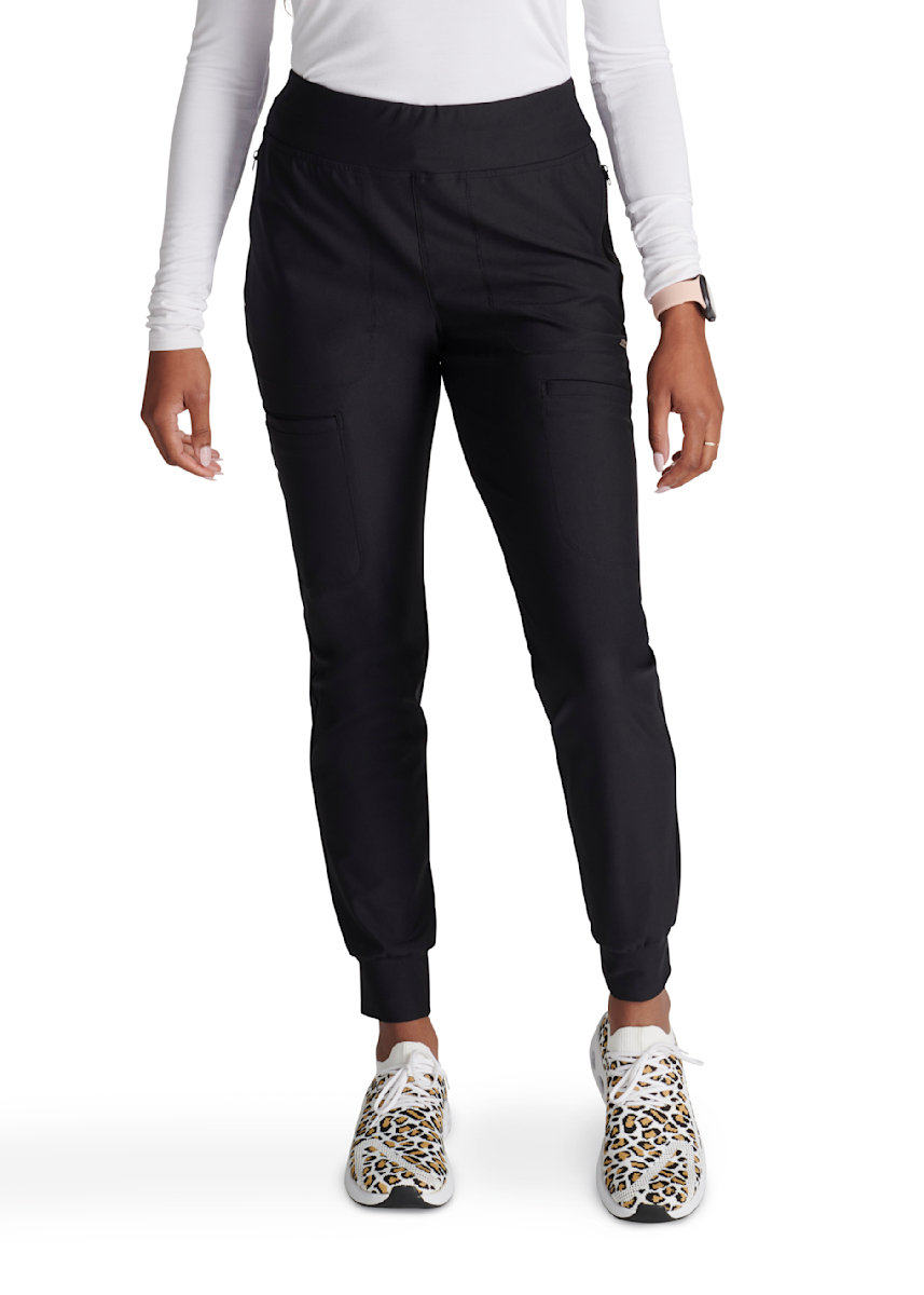 6-Pocket Elastic Waistband Cargo Jogger