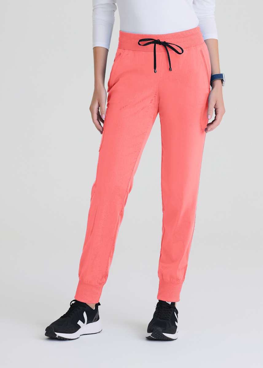 Eden 5-Pocket Mid-Rise Jogger Pant