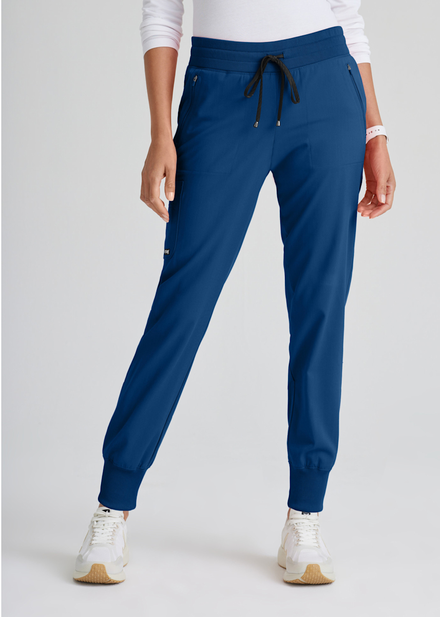 Eden 5-Pocket Mid-Rise Jogger Pant