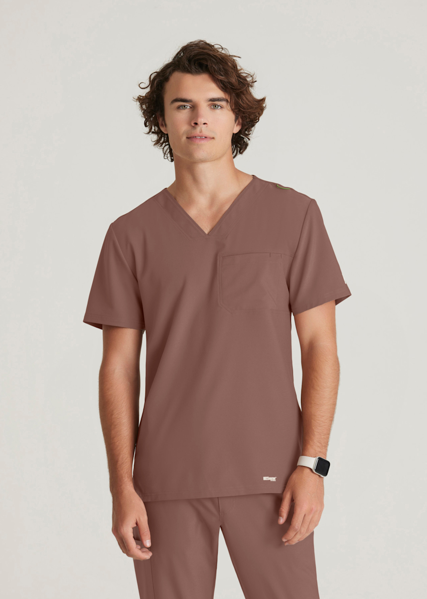 Journey 1-Pocket V-Neck Top
